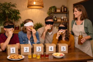 Dégustation à l'aveugle par l'Office de Tourisme