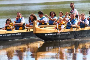 Balade nature en pirogue hawaïenne - fête des pères