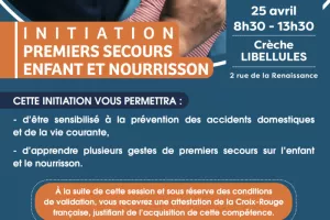 Initiation aux premiers secours enfant et nourrisson