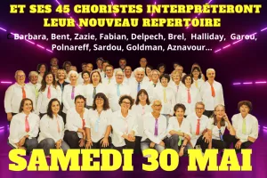 Concert Rythme et Chant à Bagnac-sur-Célé : chansons variétés françaises