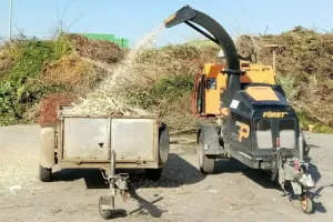 Broyage de végétaux à la déchèterie de Saint-Christophe (sur inscription)
