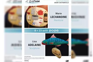 Peintures, Marie Lechanoine - sculptures, Lisa Adelaine