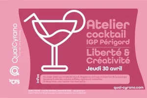 Atelier cocktail | IGP Périgord : Liberté & Créativité