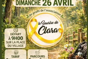 Randonnée au profit de l'association Le Sourire de Clara