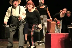 Des valises sous les yeux - Théâtre du Printemps