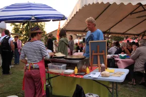 Marché festif à Videix