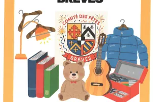 Vide grenier à Brèves