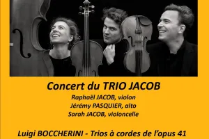 Concert du Trio Jacob