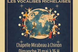 Concert solidaire de la chorale "Les Vocalises Richelaises"
