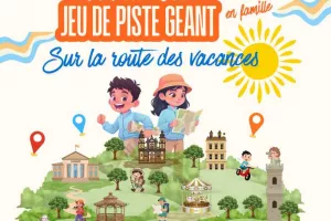 Jeu de piste géant :  "Sur la route des vacances"