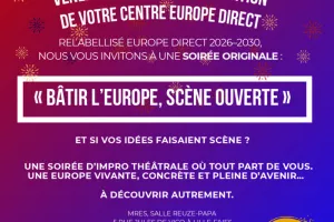 "BÂTIR L'EUROPE SCÈNE OUVERTE"