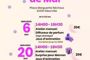 Les ateliers de Mai avec l'Atelier des Deux Ailes