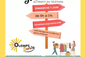 Vide Grenier de l'association Olemps Sourire