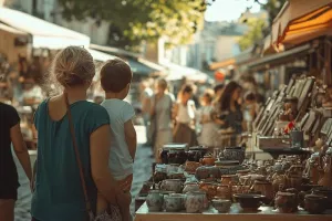Marché aux puces