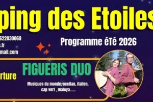 Soirée d'ouverture de la saison du Camping des Etoiles