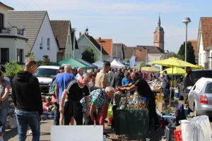 Marché aux puces du carnaval des Vosges du Nord
