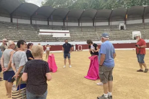 Visite des arènes