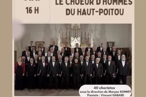 Concert Choeur d'hommes du Haut Poitou