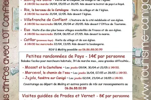 LES BALADES DU CONFLENT "MARCEVOL, LE CHEMIN DE L'EAU"