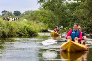 Balade en kayak "En pagayant sur l'Elle"