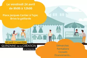 Les acteurs de l’accompagnement à la création d’entreprise à la rencontre des habitants dans le quartier de Tujac