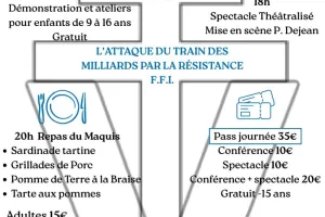 Reconstitution historique : l'attaque du train des milliards de la Résistance