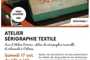 Atelier sérigraphie textile
