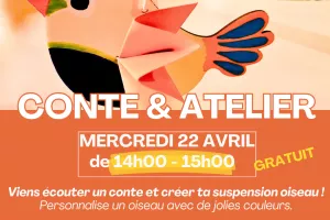 Conte et atelier créatif à la bibliothèque de Capdenac-le-Haut