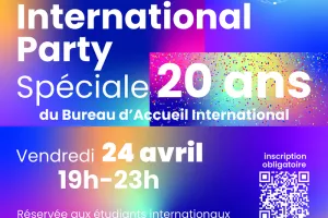Fabulous International Party - 20 ans du Bureau d'Accueil International