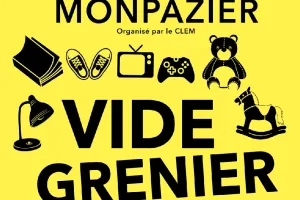 Vide grenier à Monpazier