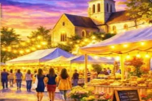 Marché nocturne - Fervaques