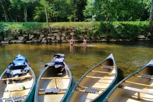 Découverte du canoë traditionnel deux places