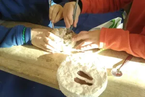 Les "Rendez-vous Nature" en famille : "Découvre les traces cachées" au Jardin Bourian