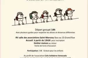 Marche solidaire à Saint-Marceau