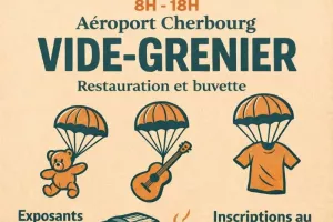Vide-greniers à l'aéroport