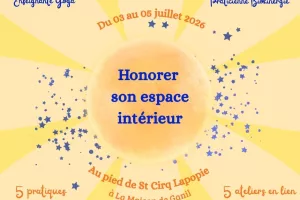 Stage bien-être "Honorer son espace intérieur"