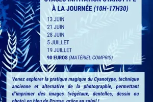 STAGES D'INITIATION AU CYANOTYPE