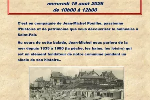 Visite guidée - Le balnéaire à Saint-Pair