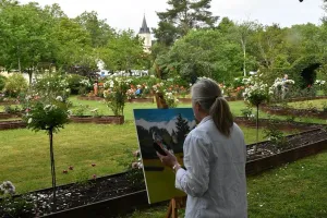 Journée Jardins et Peinture à Eugénie-les-Bains
