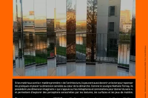 Exposition matières d'ambiances