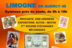 Vide-greniers / brocante / bourse "toutes collections" à Limogne en Quercy