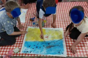 Pour enfant - Atelier d'expression libre en art plastique "Éveillez les sens, libérez te s couleurs"