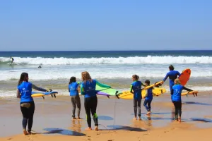 Mon premier cours de surf