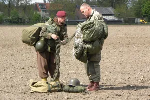 Présentation d'un stick de parachutiste