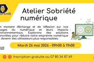 Atelier "Sobriété numérique"