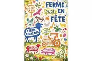 Ferme en fête à la ferme Ametzalde