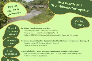 Cycle de conférences : Poissons migrateurs : Qui sont-ils, comment utilisent-ils la nouvelle Sélune ?