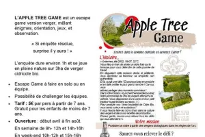 Apple Tree Game : Escape Game dans les Vergers