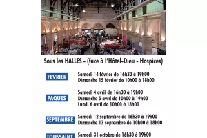 ANTIQUITÉS - BROCANTE DES HALLES DE BEAUNE