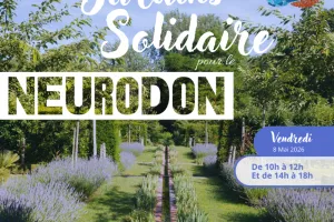 Opération Neurodon aux jardins de Poulaines